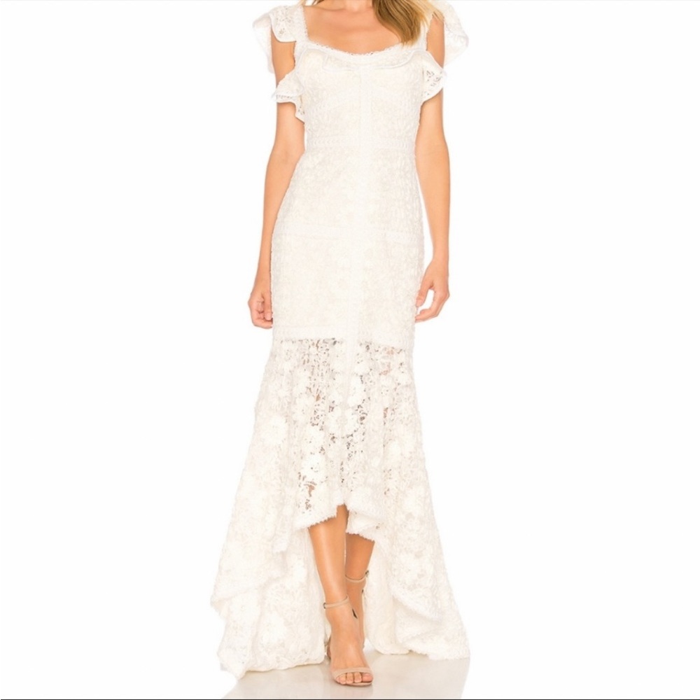 Alexis women’s high low lace dress NWT